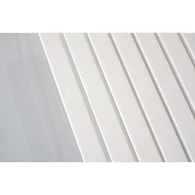 White Bench 400 in White Wood by Harry Bertoia for Knoll International, 1970s For Sale - Image 8 of 15