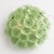 Early 21st Century Floreal Green Murano Glass Flush Mount by Simoeng For Sale - Image 5 of 6