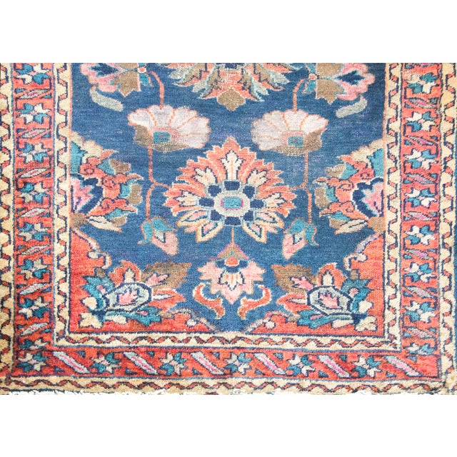 Early 20th Century Persian Lilihan Rug For Sale - Image 9 of 15