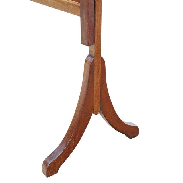 Antique Mahogany Folding Clothes Stand, 1800s For Sale - Image 5 of 7