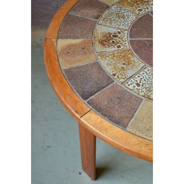 Large Coffee Table by Tue Poulsen for Haslev Møbelsnedkeri, 1960s For Sale - Image 6 of 11