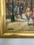 Italian Vintage Framed Italian Street Scene Signed Sapri For Sale - Image 3 of 6