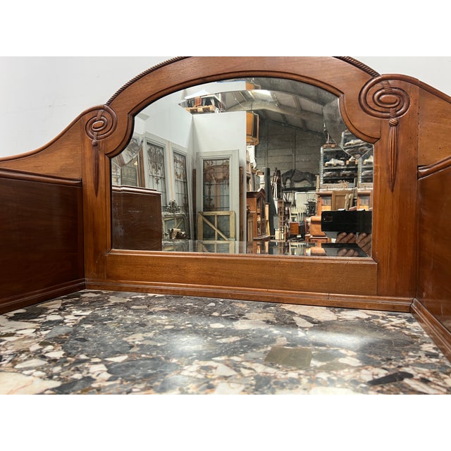 Art Deco Sideboard in Walnut, 1930s For Sale - Image 3 of 17