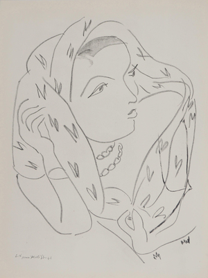 Henri Matisse, Femme charmeuse, Lithograph