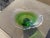 1970s Kidney Bean Shaped Sommerso Art Glass Catchall Ashtray in Granny Apple Green For Sale - Image 12 of 13