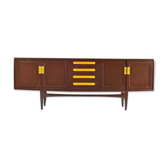 Brown Sideboard, 1970s For Sale - Image 6 of 6