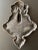 Black Vintage Cast Iron Door Knocker Ft. Cherub Motif 6.5" X 9" Heavy-Duty For Sale - Image 8 of 9