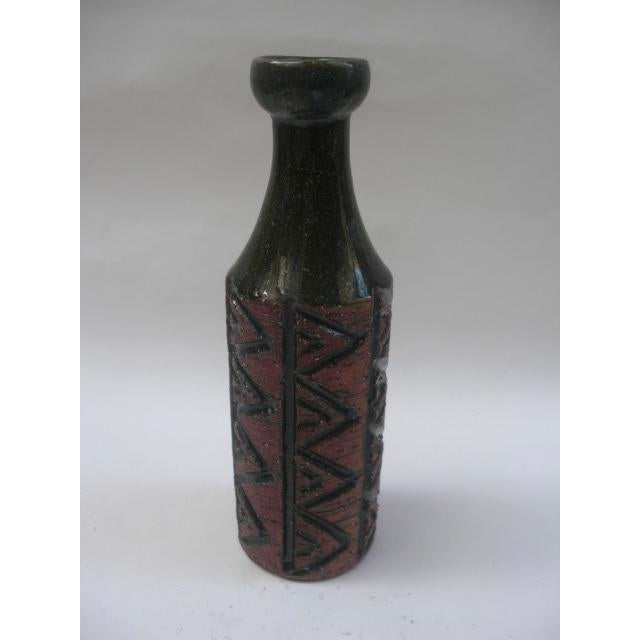 Instant curated collection! This amazing set of 5 mid century modern Laholm Kermik ceramic vases make a wonderful...