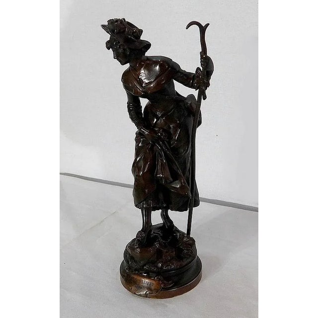 A.Gaudez, Miss Helyett, Late 19th Century, Bronze For Sale - Image 3 of 18
