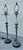 Pair of Vintage Frederick Cooper Verdigris Candlestick Buffet Table Lamps For Sale - Image 17 of 18