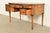 Sligh Furniture French Regency Louis XVI Carved Walnut Leather Top Writing Desk, Circa 1960s For Sale In South Bend - Image 6 of 14