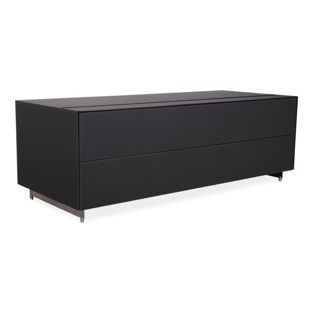 Spectral Glass and Wood Sideboard For Sale - Image 13 of 13