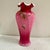 1990s Fenton "Berries of Wild Rose" Art Glass Vase Limited Edition For Sale - Image 5 of 14