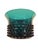 Turquoise Set of 2 Mid 20th Century Nyppyla Beaded Flared Glass Bowls by Saara Hopea for Nuutajarvi Notsjo, Made in Finland For Sale - Image 8 of 10