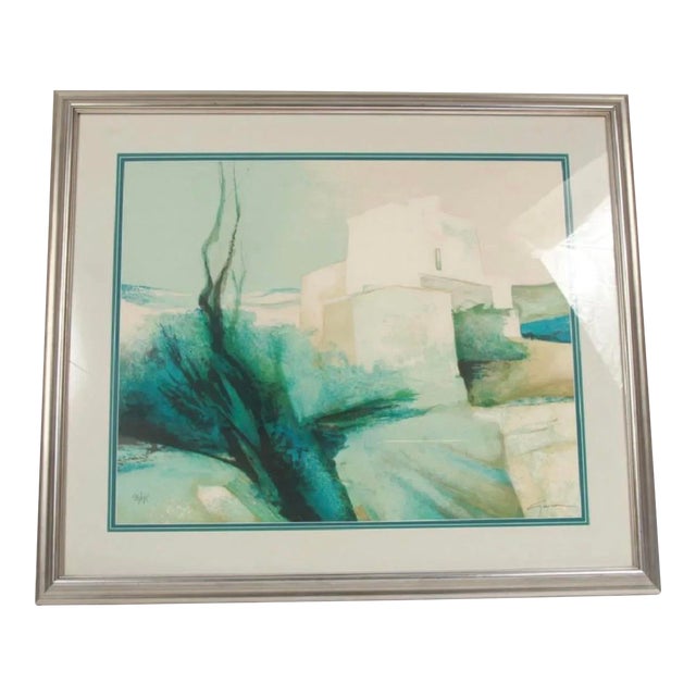 Vintage Claude Gaveau French Modernist Lithograph, 96/175 For Sale