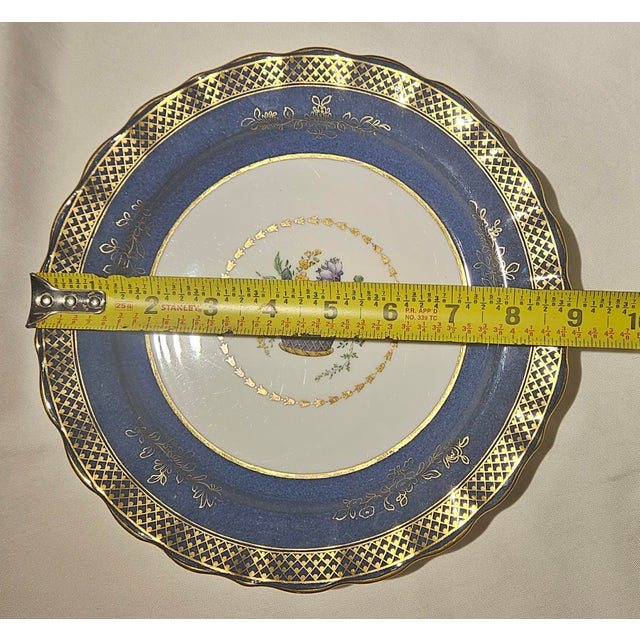 Late 19th Century Copeland for Tiffany Bluebell Bowls - Set of 11 For Sale - Image 15 of 15