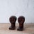 Mid-Century Modern Pair of Carved Wood Haitian Modernist Bookends, C. 1960 For Sale - Image 3 of 12