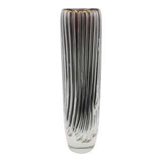 1960s Tall Murano Art Glass Vase by Paolo Venini For Sale
