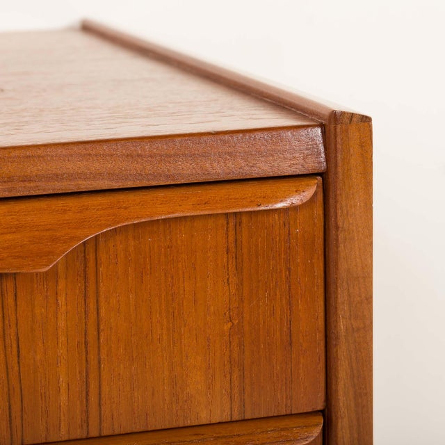 Mid-Century Danish Teak Chest of Drawers from Genega Mobler, 1960s For Sale - Image 13 of 15