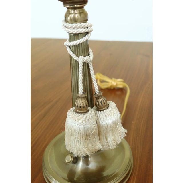 Stiffel Brass Regency Style Table Lamps - a Pair For Sale In Philadelphia - Image 6 of 9