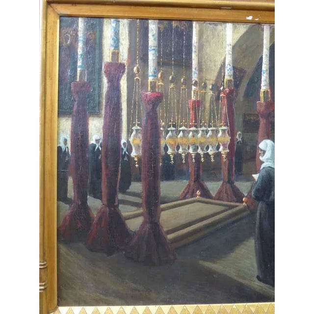 Jerusalem Painting by Louis Gustave Cambier, 1904 For Sale - Image 4 of 13