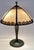 Early 20th Century Slag Glass Lamp Edward Miller & Co. For Sale In New York - Image 6 of 11