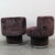 Pop-Style Plush Lounge Chairs, 1970s, Set of 2 For Sale - Image 6 of 6