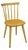Vintage Mid Century Modern Spindle Back Birch Maple Dining Side Chair For Sale
