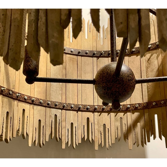 Chelsea House Inc Chelsea House Organic Modern Lipton Chandelier For Sale - Image 4 of 4