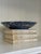 Signed Christine Jouval Blue Aptware Serving Bowl For Sale - Image 12 of 14