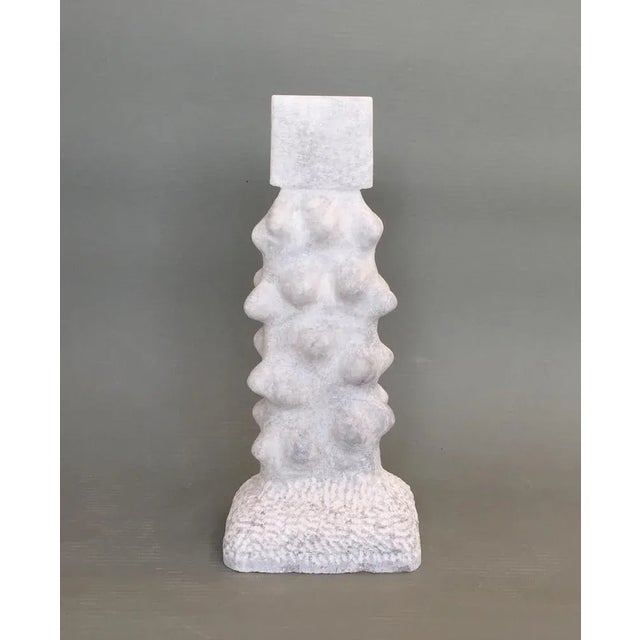 Contemporary February Marble Sculpture by Tom Von Kaenel For Sale - Image 3 of 6