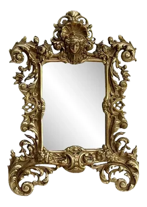 Napoleon III Gilt Bronze Mirror