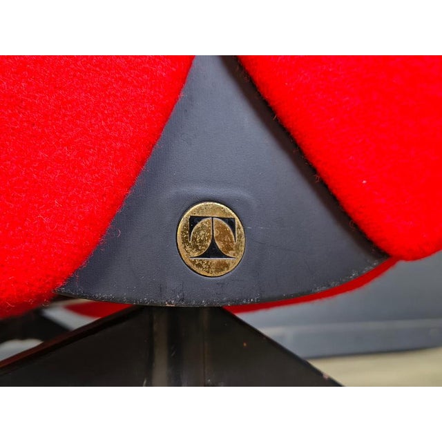 1960s Vintage P40 Lounge Chair attributed to Osvaldo Borsani for Tecno, 1960s For Sale - Image 5 of 16