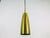 Stilnovo 1950s Mid-Century Modern Brass Pendant Lamps, Germany For Sale - Image 4 of 10