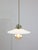 Mid-Century Italian Ceramic and Brass Pendant Lamp For Sale - Image 6 of 14