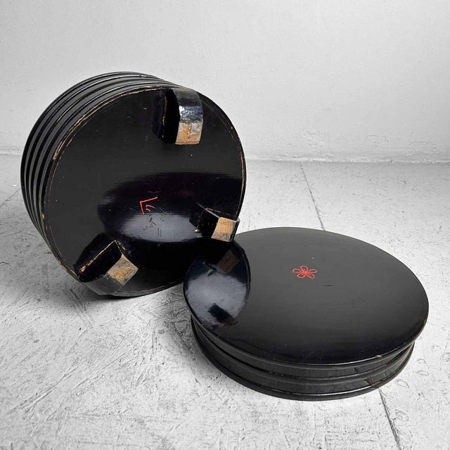 Taishō Urushi Hokkai Bako, Japan, 1920s For Sale - Image 10 of 17