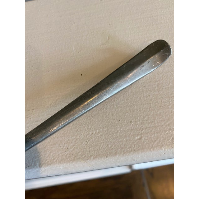 1960s Mid Century Eales 1779 Pewter Candle Snuffer For Sale - Image 5 of 8