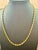 24 Karat Pure Gold Hand Made Yellow Gold Tube Chain Necklace,4 Gm, 16 Inch chain Simple Tube Chain design , A rare pure...