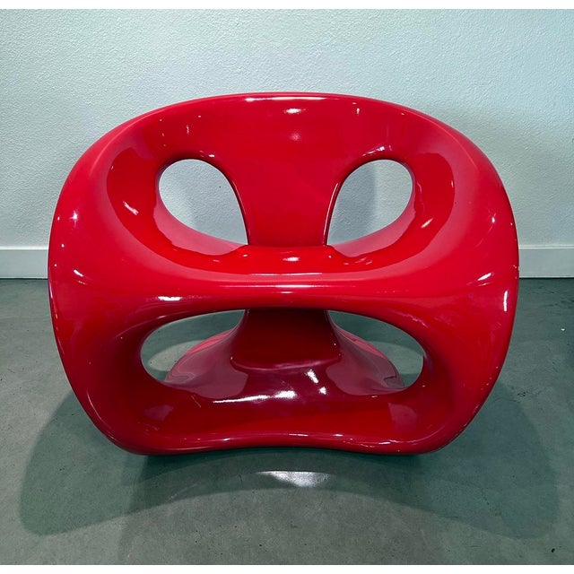 Kundalini Hara Chairs by Giorgio Gurioli (2002) and Side Table 3 Piece Set. For Sale In Los Angeles - Image 6 of 12