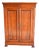 Antique Louis Philippe Cherrywood Girls Wardrobe For Sale