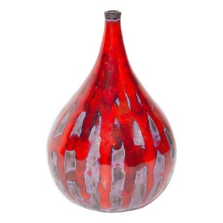 Karl Martz 1980s Studio Pottery Vase For Sale