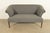 Baker Furniture English Regency Rolled Arm Sofa of Loveseat For Sale In South Bend - Image 6 of 15
