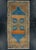 Brown Turkish Mini Rug Oriental Hand Knotted Vintage Rug 1'6" x 3'3" #16239 For Sale - Image 8 of 8
