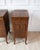 Pair of Italian 18th Century Walnut Bedside Chests with Carved Fluted Drawers For Sale In Atlanta - Image 6 of 11