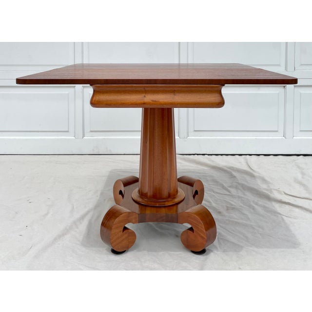 Neoclassical Expanding FoldOut Console Game Table Chairish