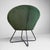 Green Green Velvet Lucena Lounge Chair, 2000s For Sale - Image 8 of 9