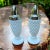 Fenton Art Glass Company White Milk Glass Hobnail Salt & Pepper Shakers- A Pair For Sale - Image 4 of 11