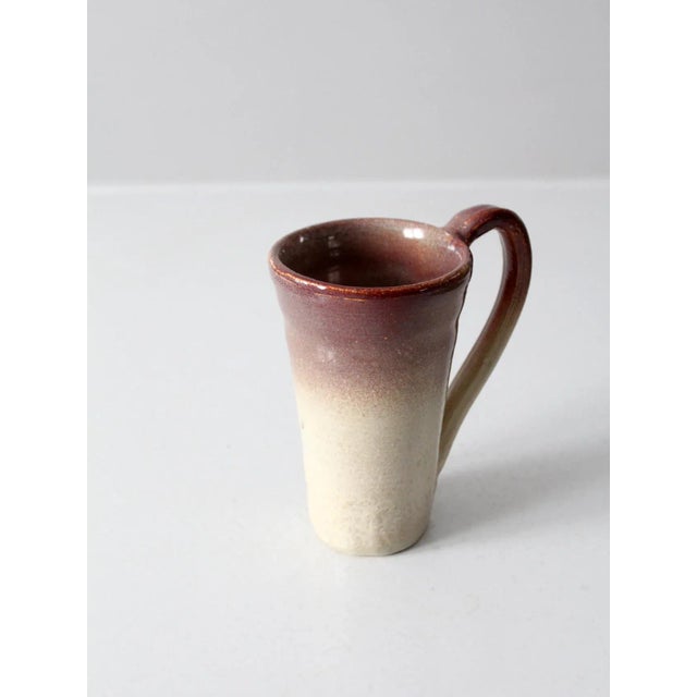 Vintage Studio Pottery Mug For Sale - Image 12 of 13