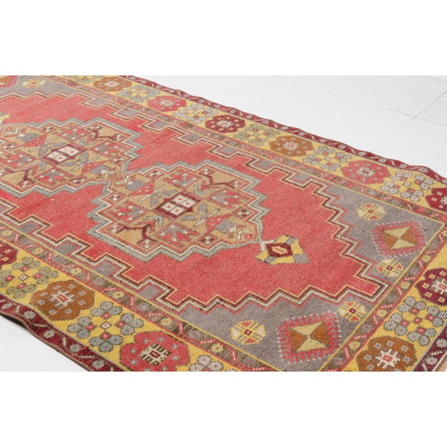 Turkish Vintage Anatolian Home Decor Rug For Sale - Image 3 of 10
