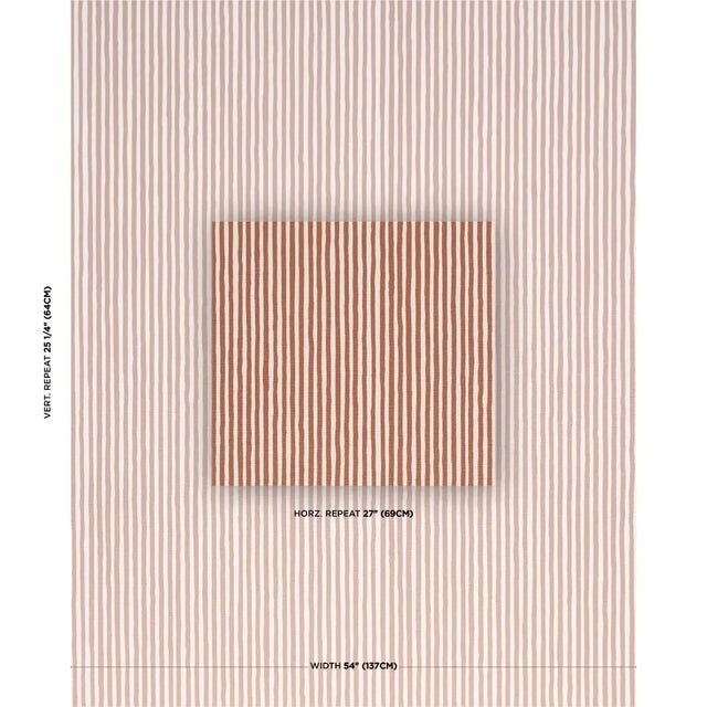 Groovy and graphic, Chaney Stripe is a contemporary pattern based on artwork hand-painted in our studio. Printed slightly...